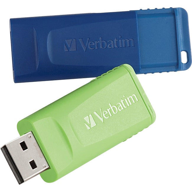 16GB Store 'n' Go® USB Flash Drive - 2pk - Blue, Green