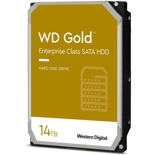 Western Digital Gold WD141KRYZ 14 TB Hard Drive - 3.5" Internal - SATA (SATA-600)