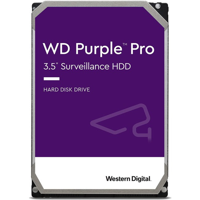 Western Digital Purple Pro WD8001PURP 8 TB Hard Drive - 3.5" Internal - SATA (SATA-600) - Conventional Magnetic Recording (CMR) Method