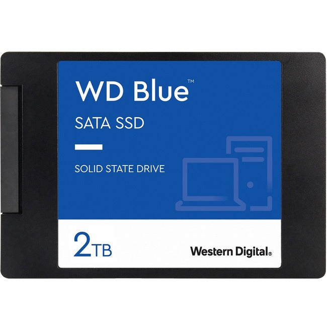 WD Blue 3D NAND 2TB PC SSD - SATA III 6 Gb-s 2.5"-7mm Solid State Drive